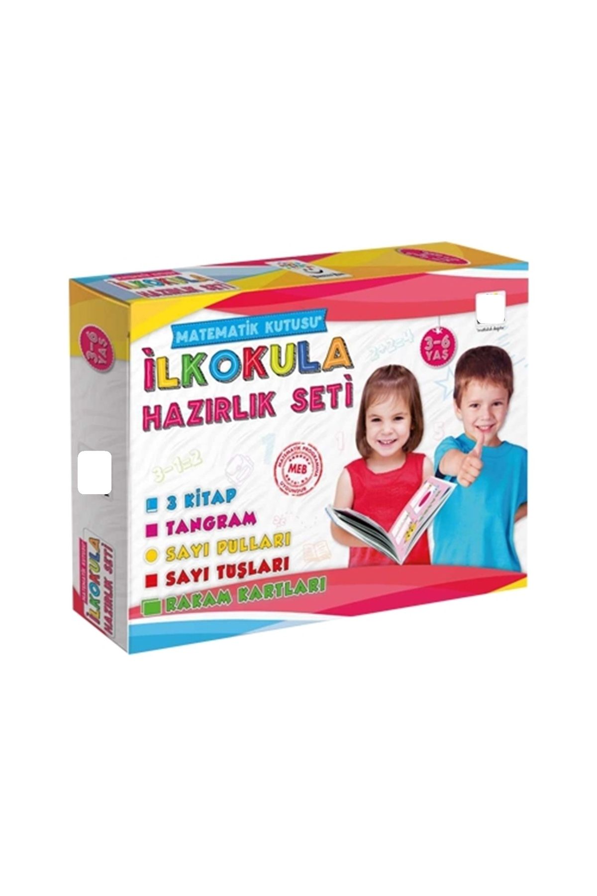 YÜKSELEN 3-6 YAŞ İLKOKULA HAZIRLIK SETİ MATEMATİK KUTUSU