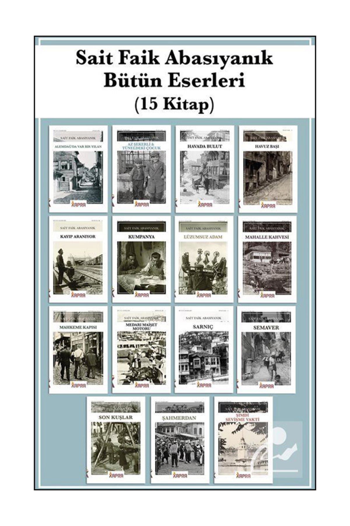 Kapra Yayıncılık Sait Faik Abasıyanık Kitapları Seti (15 Kitap)
