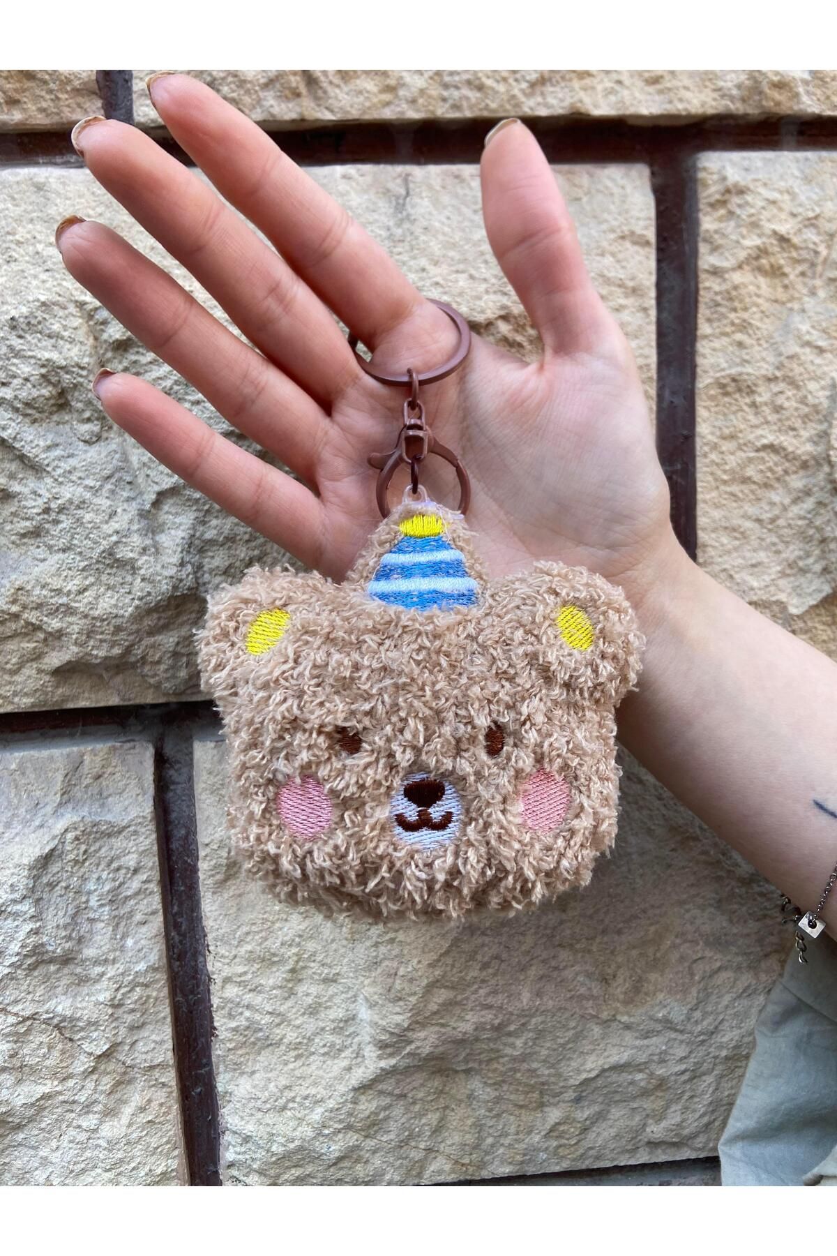 Piraye Gift Ayıcık Tasarımlı Peluş Anahtarlık