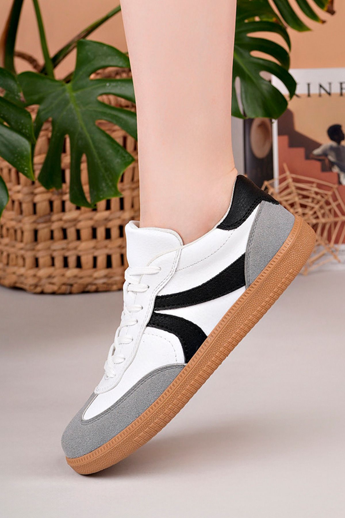 remss RS621 Beyaz Kadın Sneaker