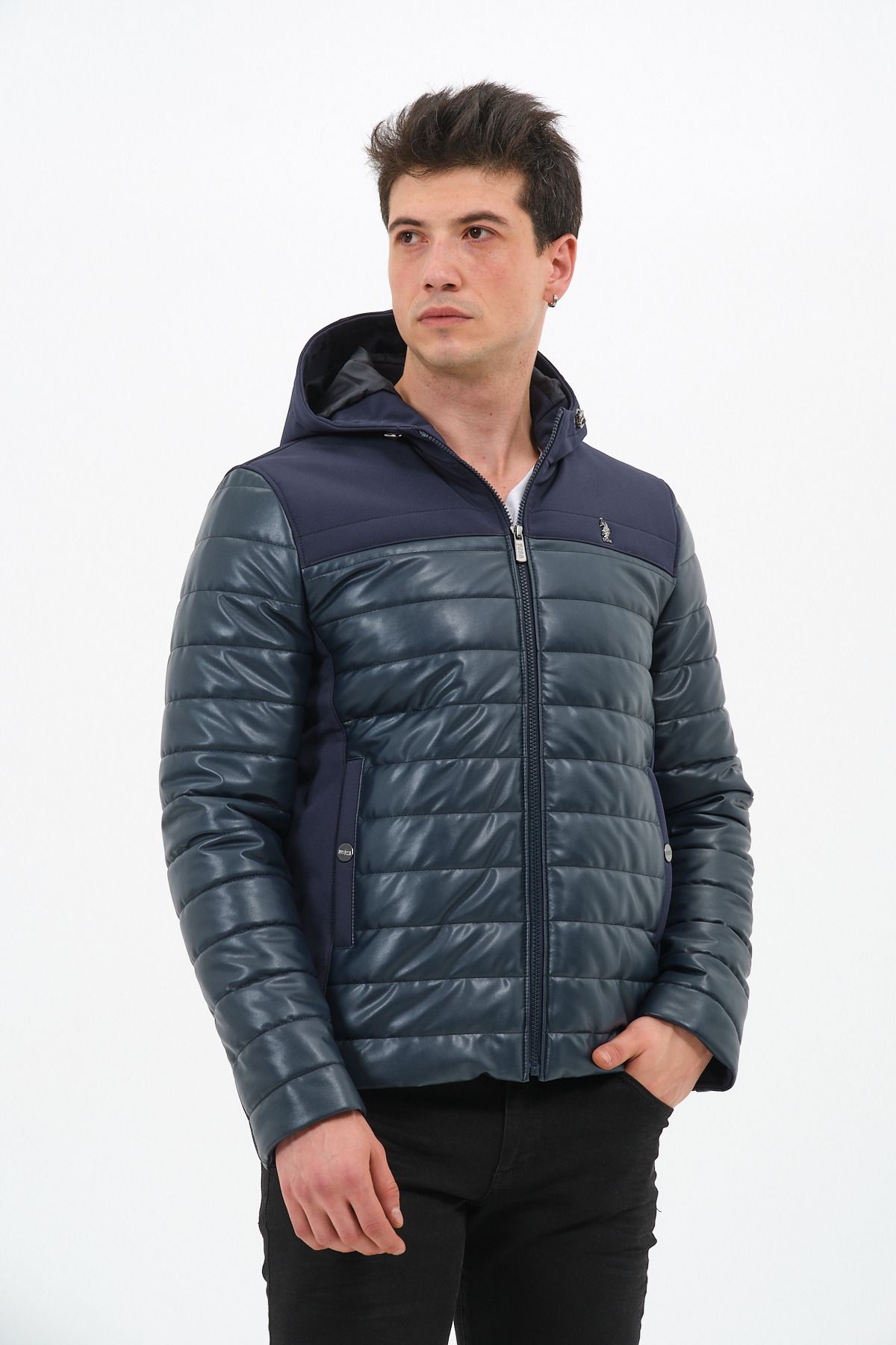 U.S. Polo Assn. Erkek Lacivert Mont