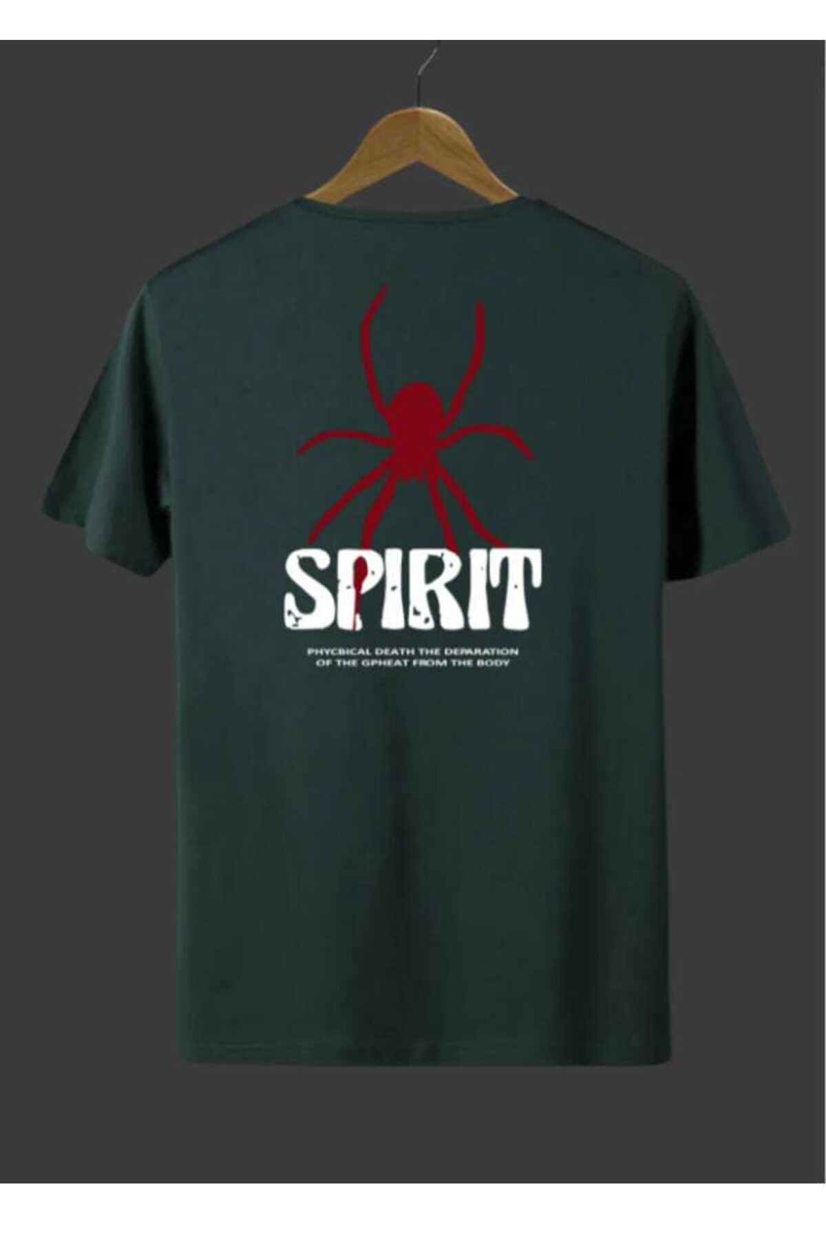 KOZİA OUTDOORS malkoçbey spırınt baskılı overisze unisex basic t-şhirt
