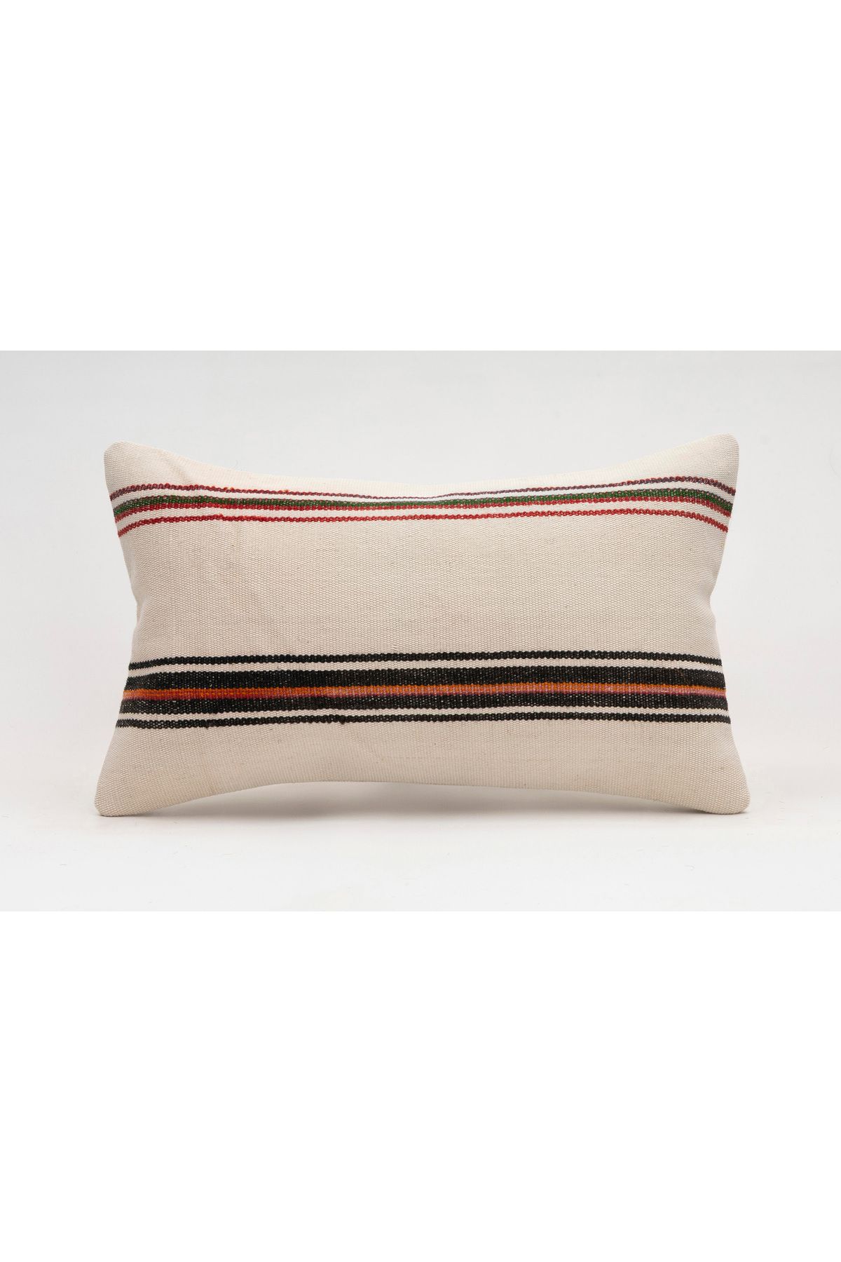 Kilim Whole Sale El Yapımı Kilim'den Yapılmış Vintage Kırlent Kılıfı, Yün, 30x50 Cm
