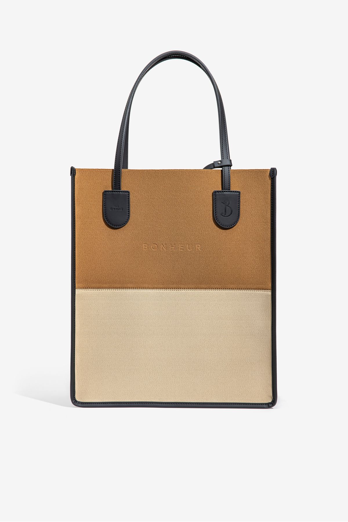 Bonheur N°5 JACQUARD ICONIC BAG - Beige