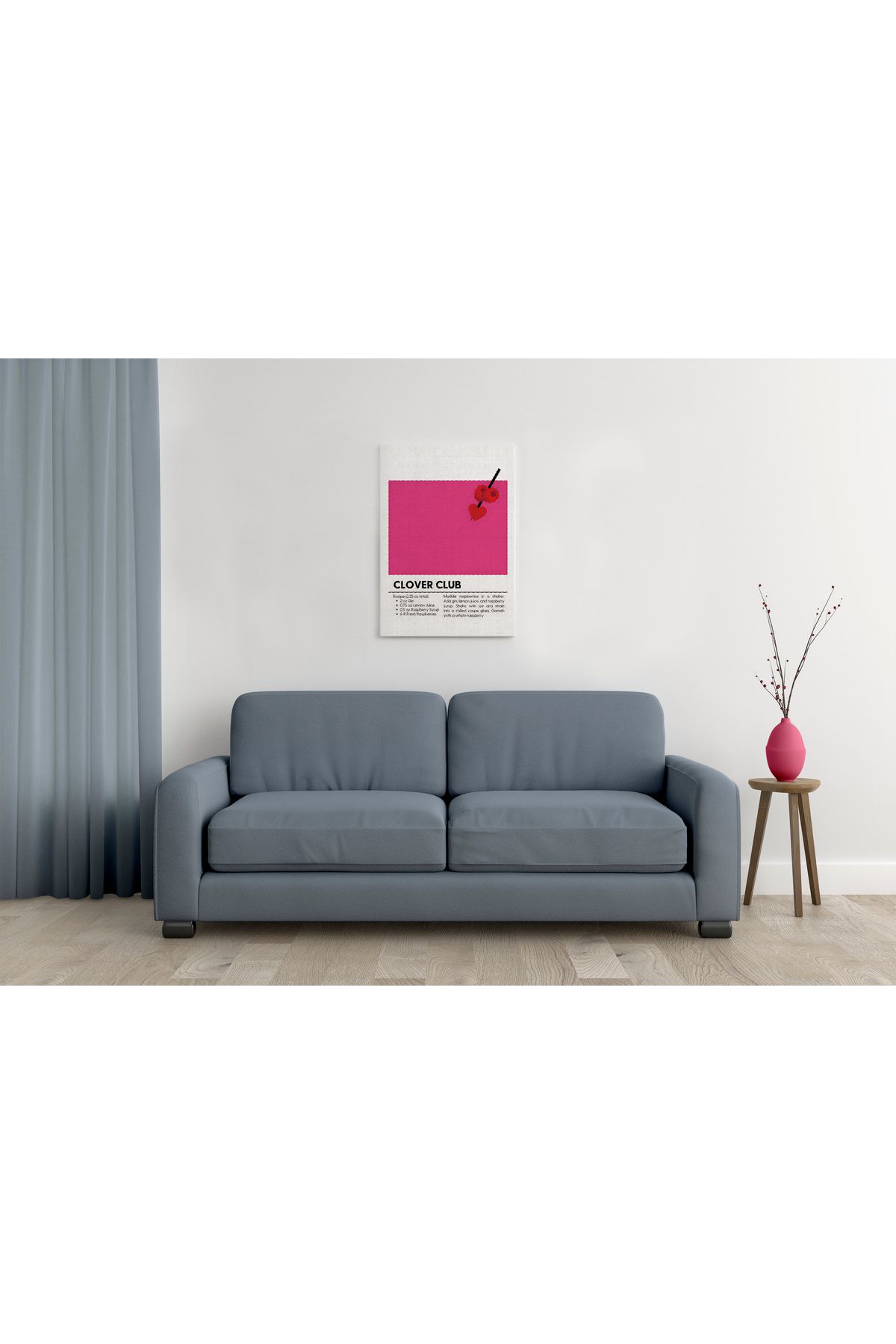 waspandhornet Clover Club Tasarım MDF Tablo
