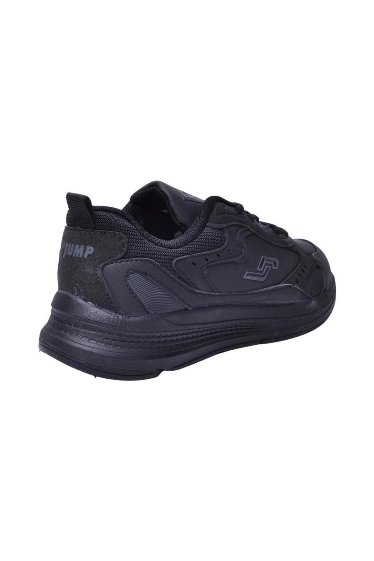 کفش پیاده روی مشکی زنانه ورزشی روزانه Comfort 27710 Jump