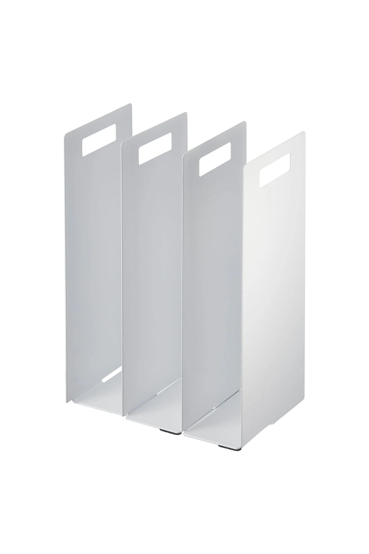 YAMAZAKİ Tower Havlu Düzenleyiciler (2'Li Set) Beyaz Renk 30X14,5 Cm