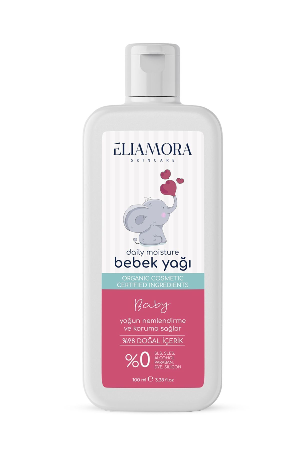 eliamora Besleyici Koruyucu Organik Bebek Bakım Yağı fotoğrafı 3 (önizleme)
