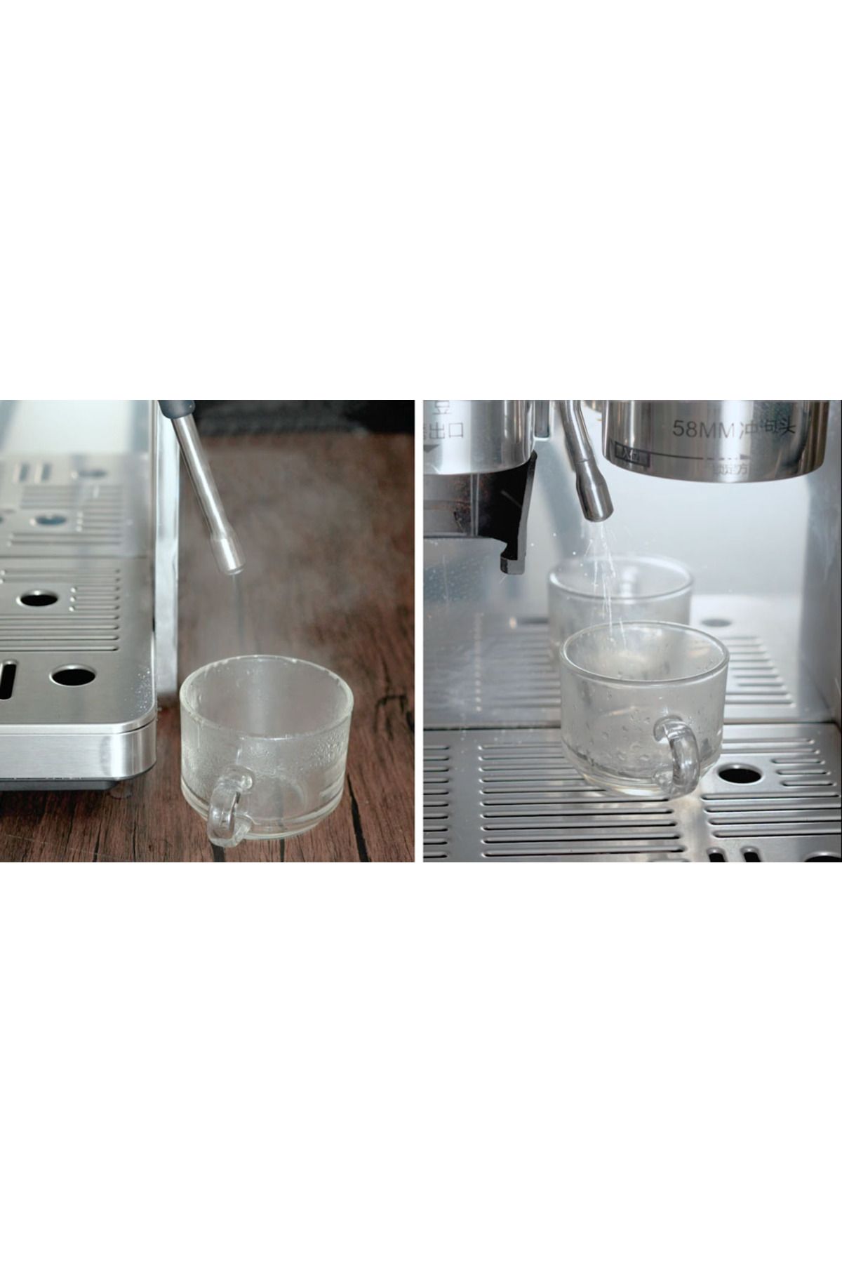 Zass-Semi-professional espresso coffee machine ZASS Pro Line ZEM 11, 2800W Touch LED display 20 bar 2.7 L 18