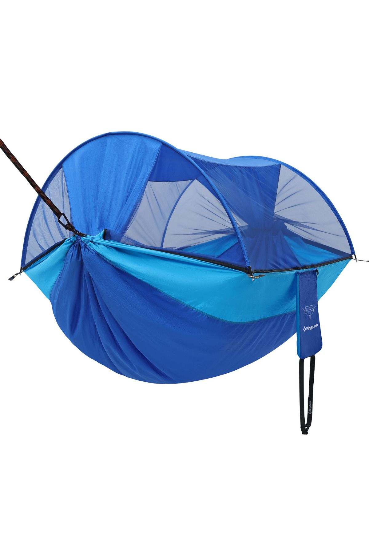 KINGCAMP Multi-function 3 ü 1 Arada Çift Kişilik Cibinlikli Hamak Blue