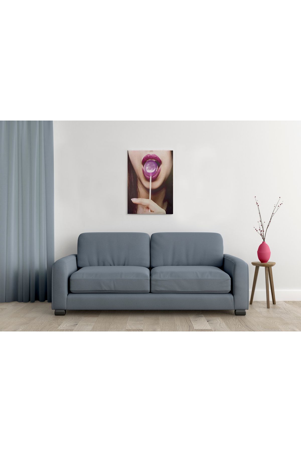 waspandhornet Lolipop Temalı MDF Tablo