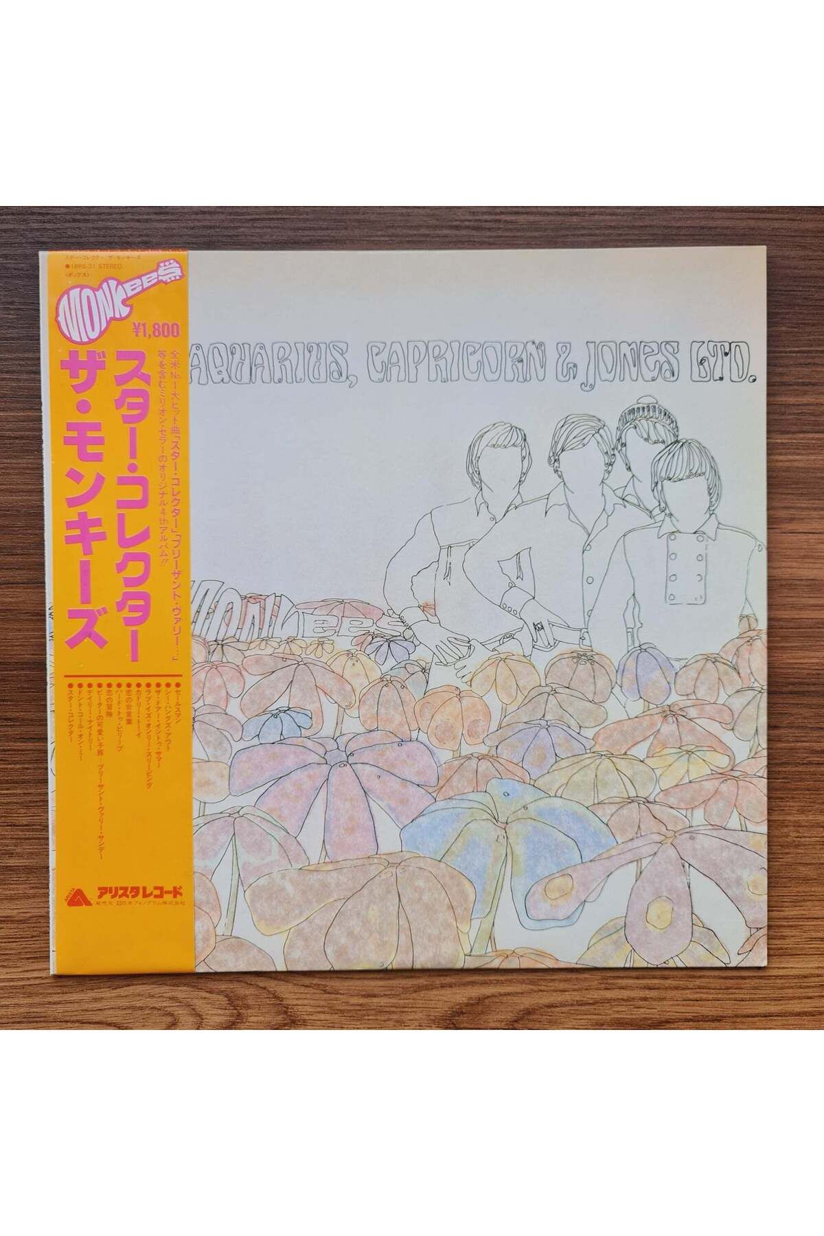 Only Japan Vinyl The Monkees – Pisces, Aquarius, Capricorn & Jones Ltd.