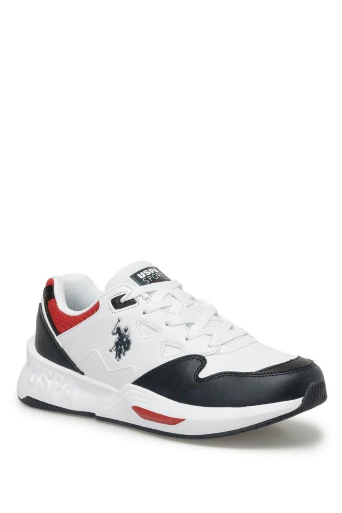 یو اس پولو کفش ورزشی مردانه سفید 3w Vice 3pr کد 101397860