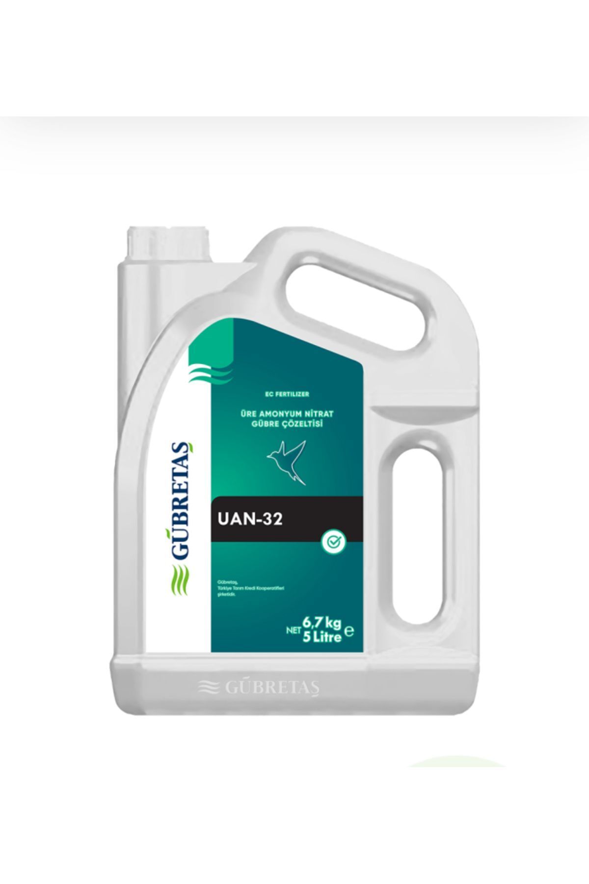 GÜBRETAŞ Uan-32 Yüksek Azot Içerikli Sıvı Gübre 5 Litre