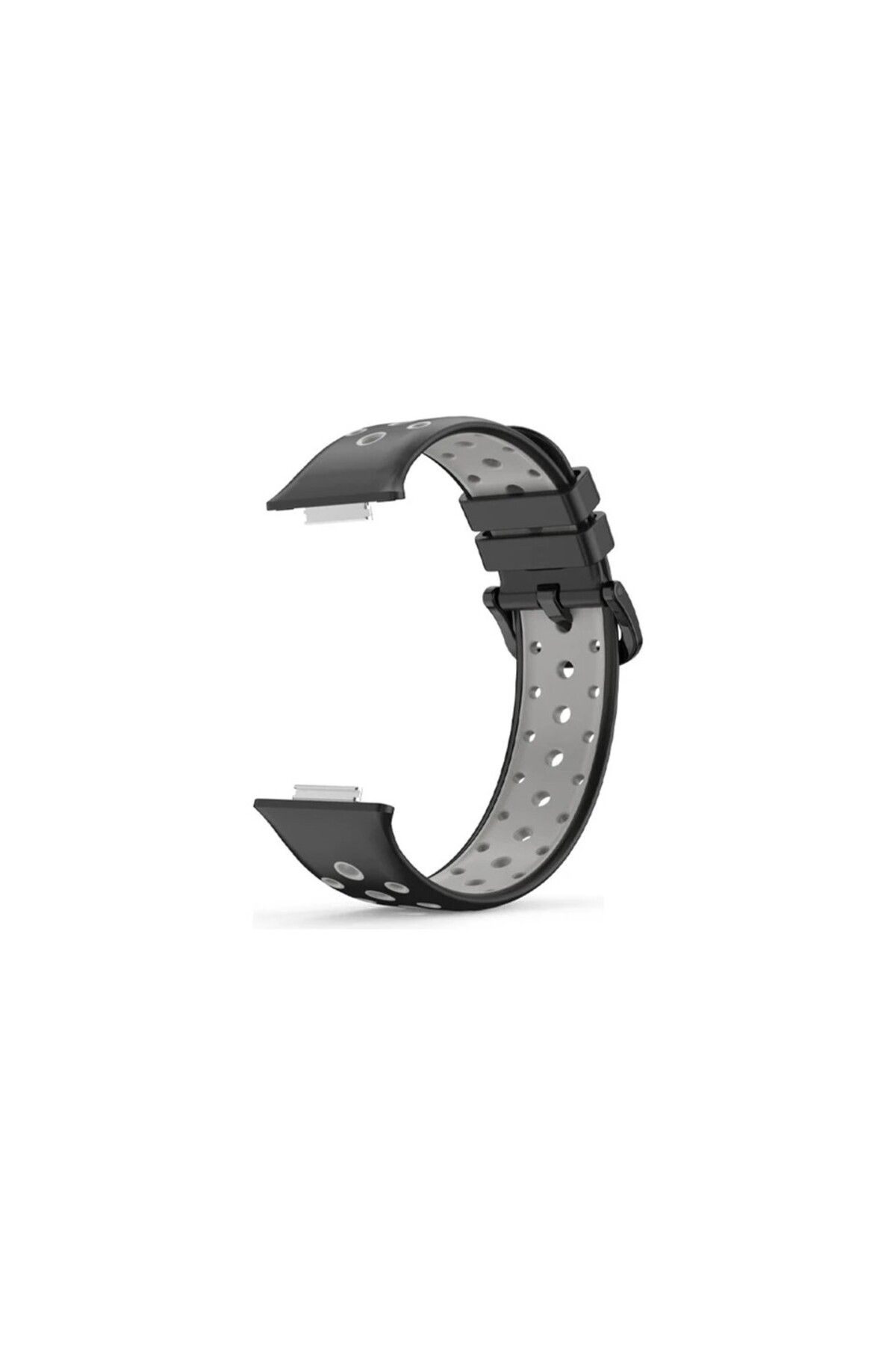 Dmay Huawei Watch Fit 2 Uyumlu Delikli Spor Silikon Kordon Kayış