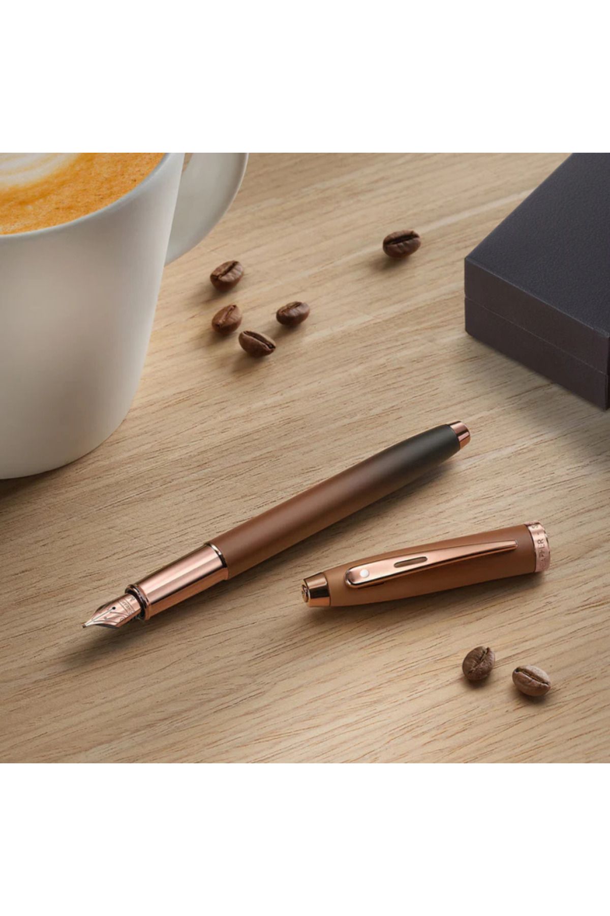 Sheaffer 100 Coffee Edition Dolma Kalem M uç Matt Brown