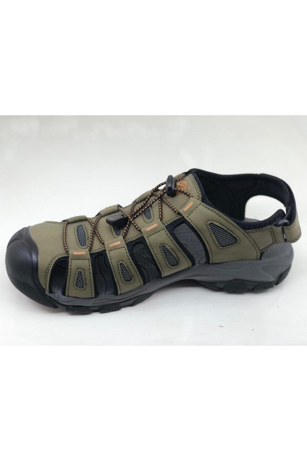 Dockers 234715 Haki Erkek Comfort Casual Önü Kapalı Erkek Sandaleti görsel 3