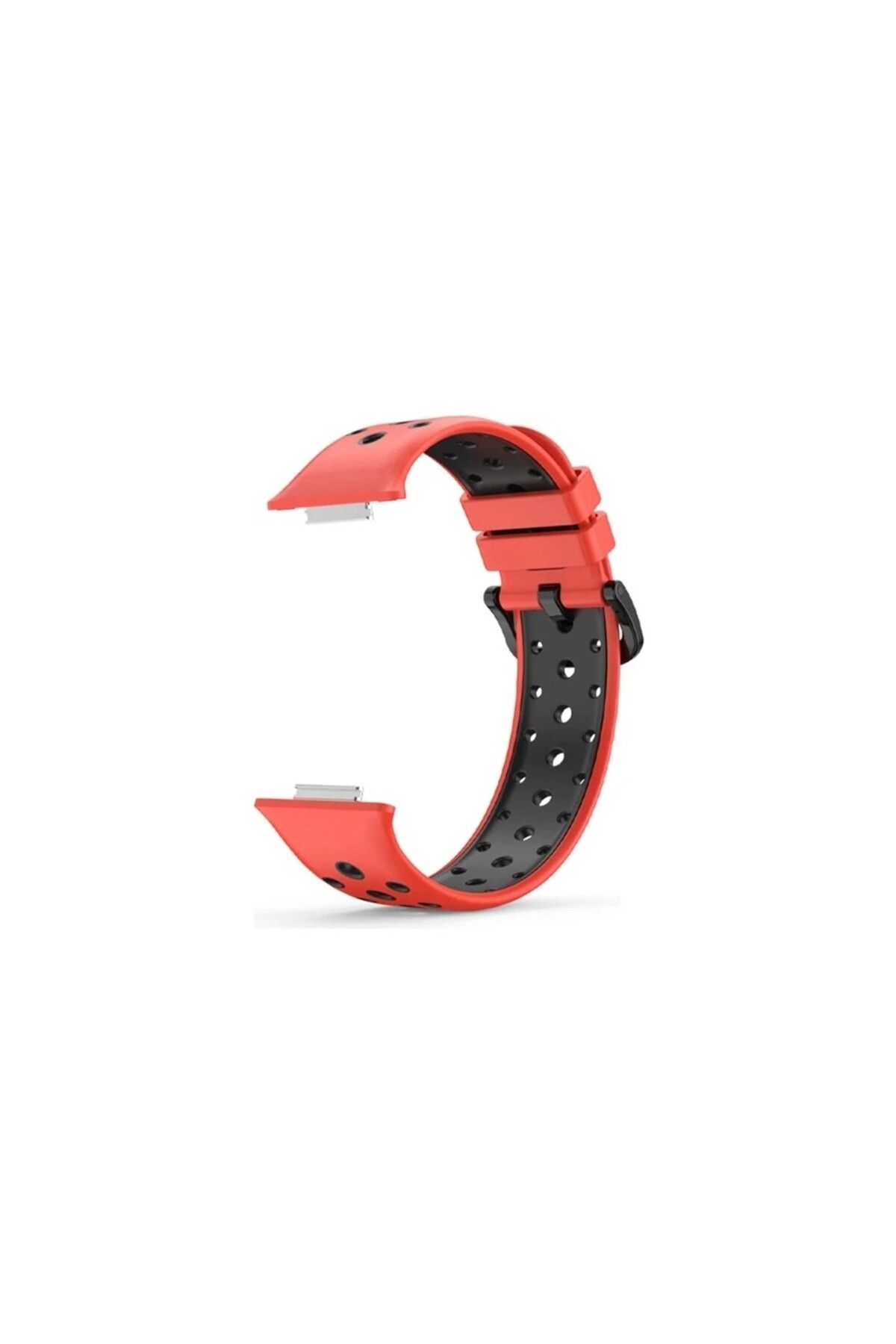 Dmay Huawei Watch Fit 2 Uyumlu Delikli Spor Silikon Kordon Kayış