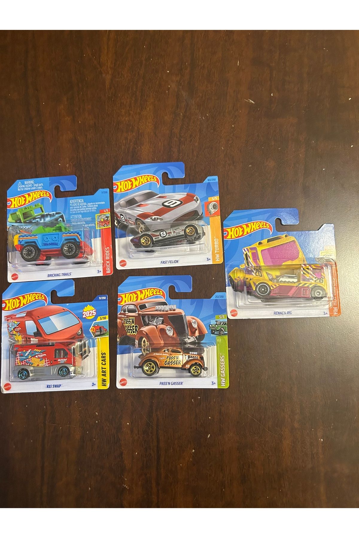 Hotwhells Hotwheels Tekli Araba 5li