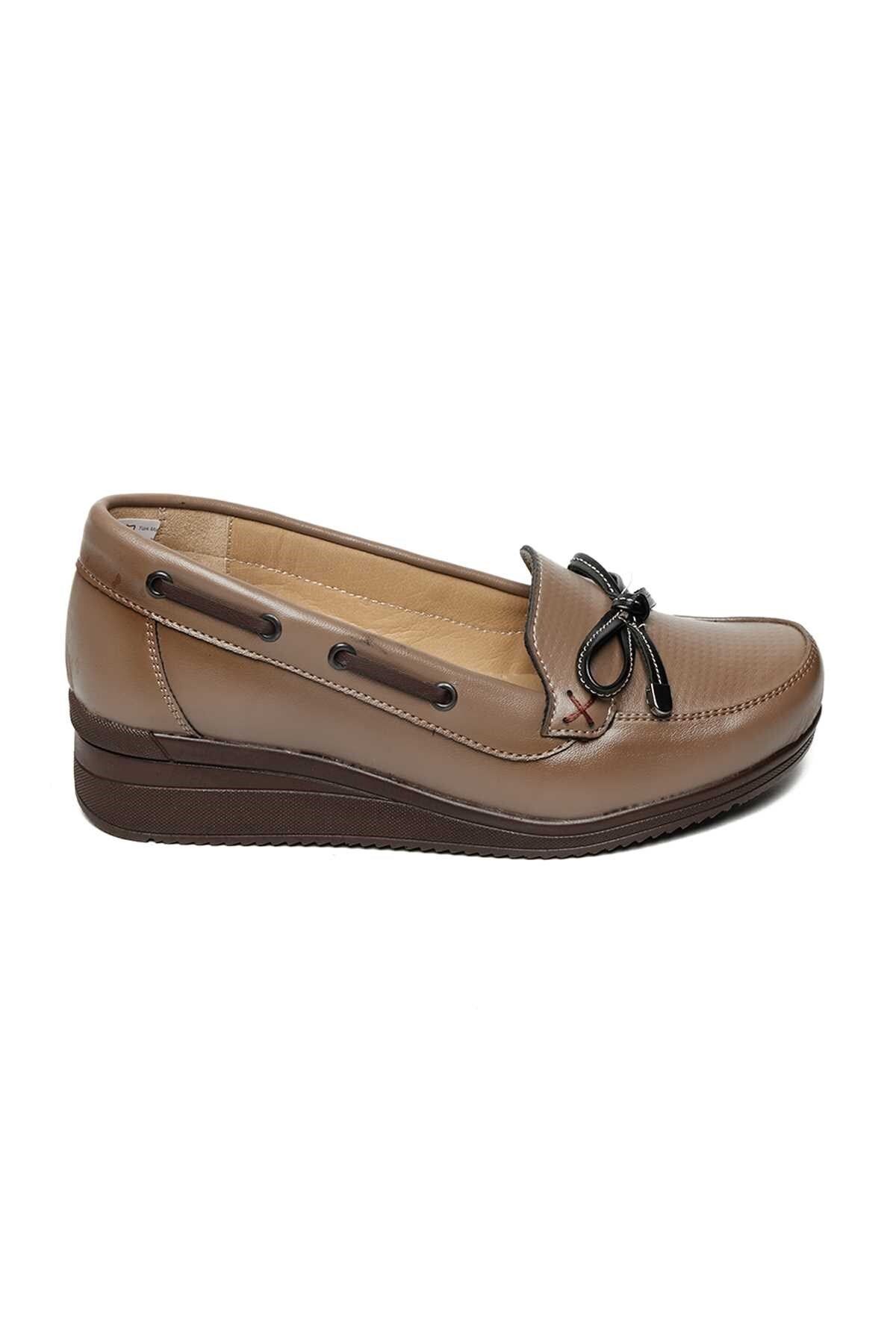 Bestello Fiyonklu Poli Taban Comfort 018-C150 Kadın Ayakkabı