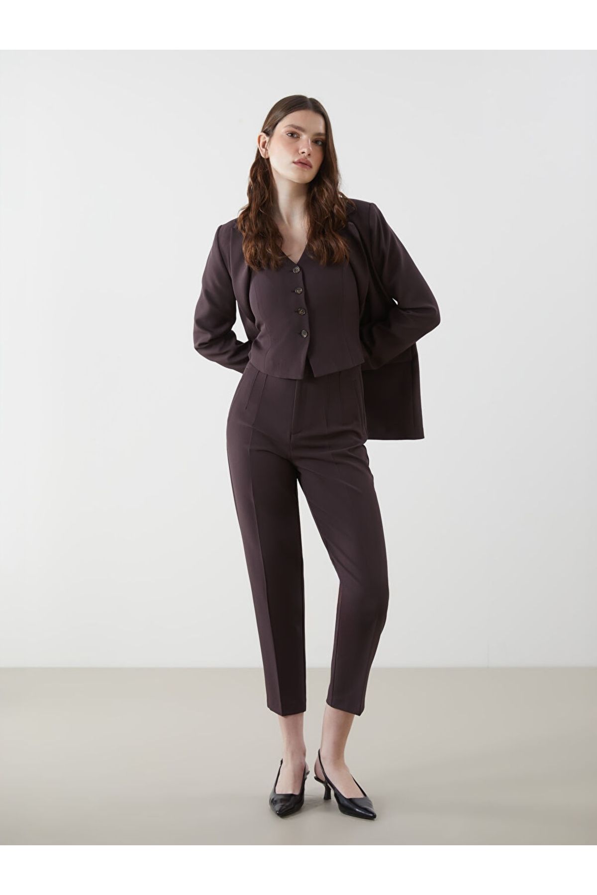 LC Waikiki LCW Vision Dar Fit Kadın Pantolon