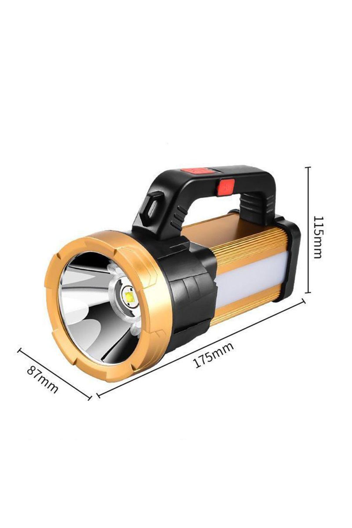 swilex 6 Mod Şarjlı EL Feneri Projektör Tipi Watton Wt-615