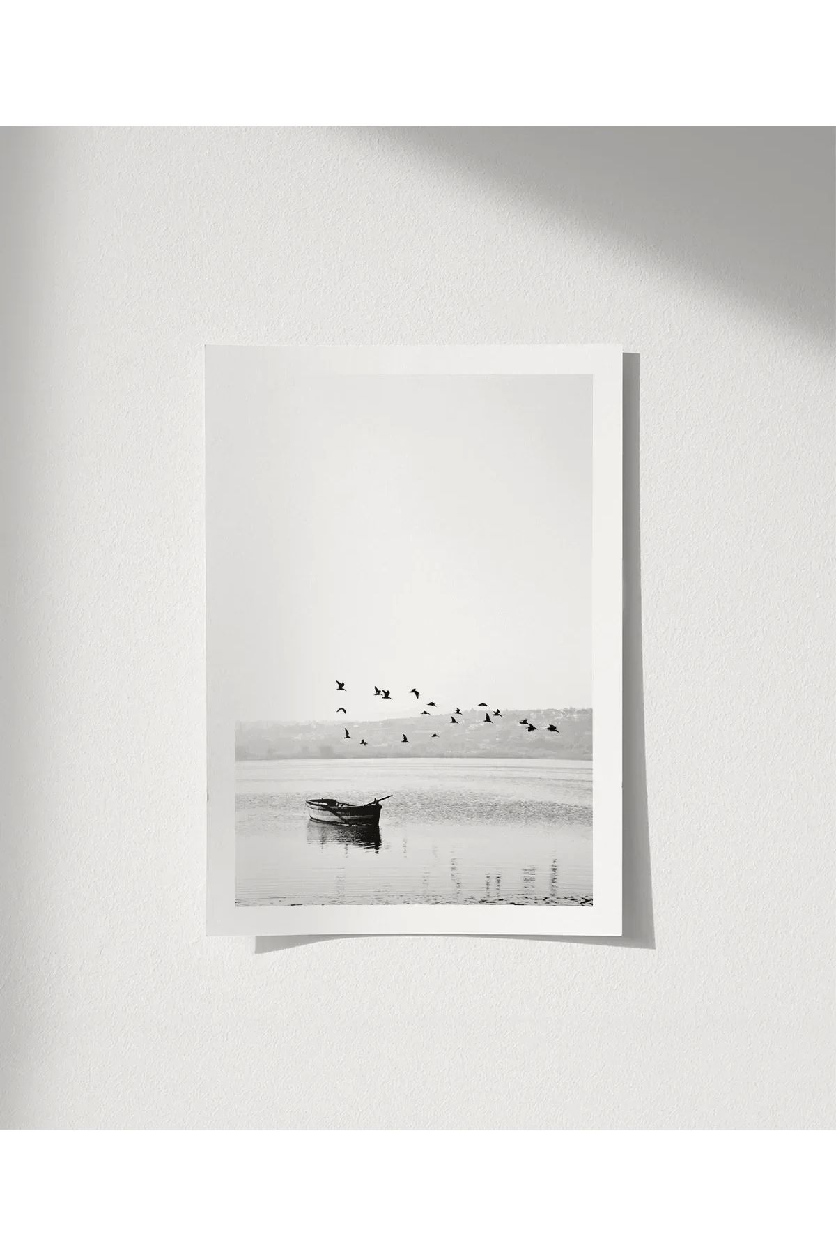 VOGLOO Çerçevesiz Poster Özgürlüğe Kanat Çırpışı