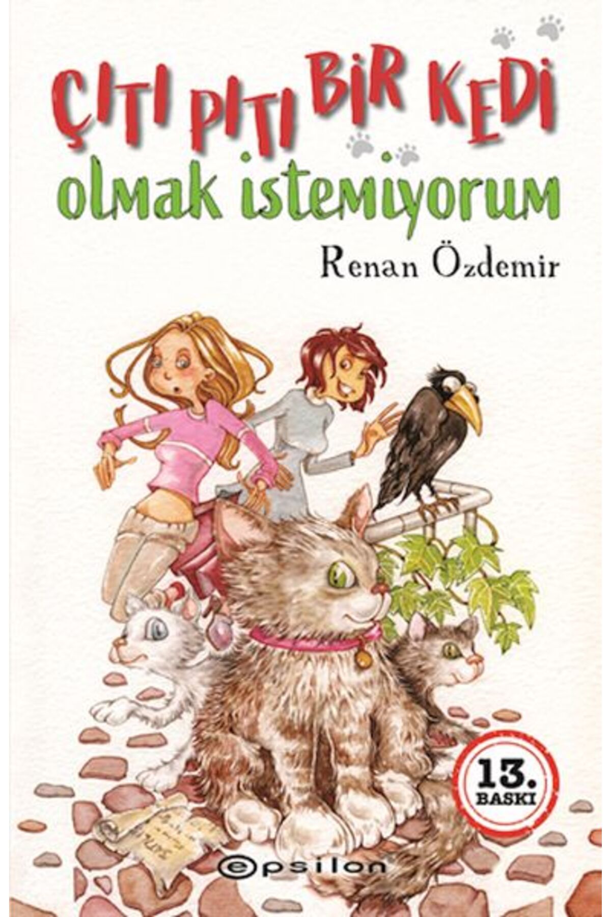 Karatay Yayınları Çıtı Pıtı Bir Kedi Olmak İstemiyorum