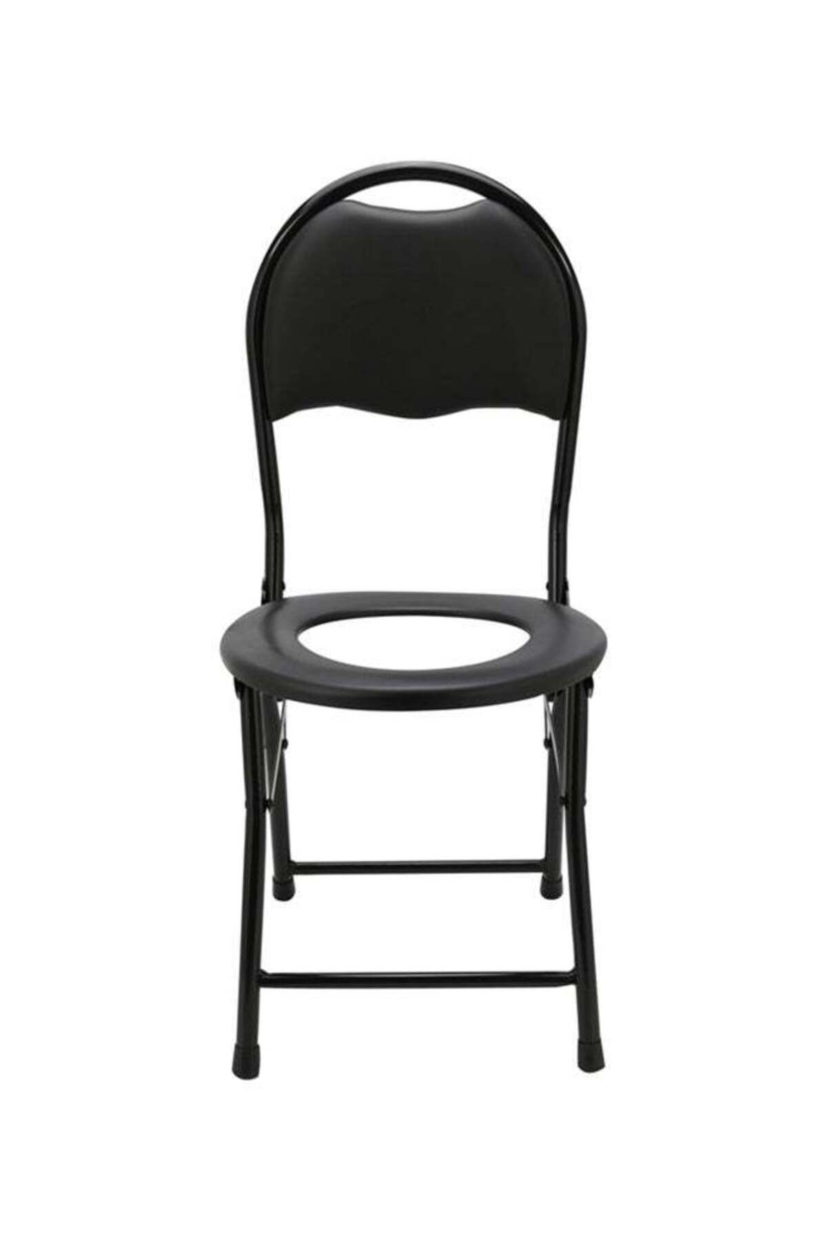 كرسي مرحاض تخييم قابل للطي 40 × 62 سم