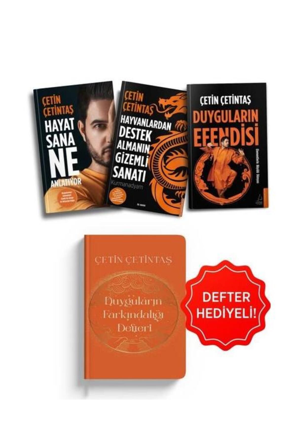 Destek Yayınları Çetin Çetintaş Defter Hediyeli Kitap Seti 3 Kitap Takım