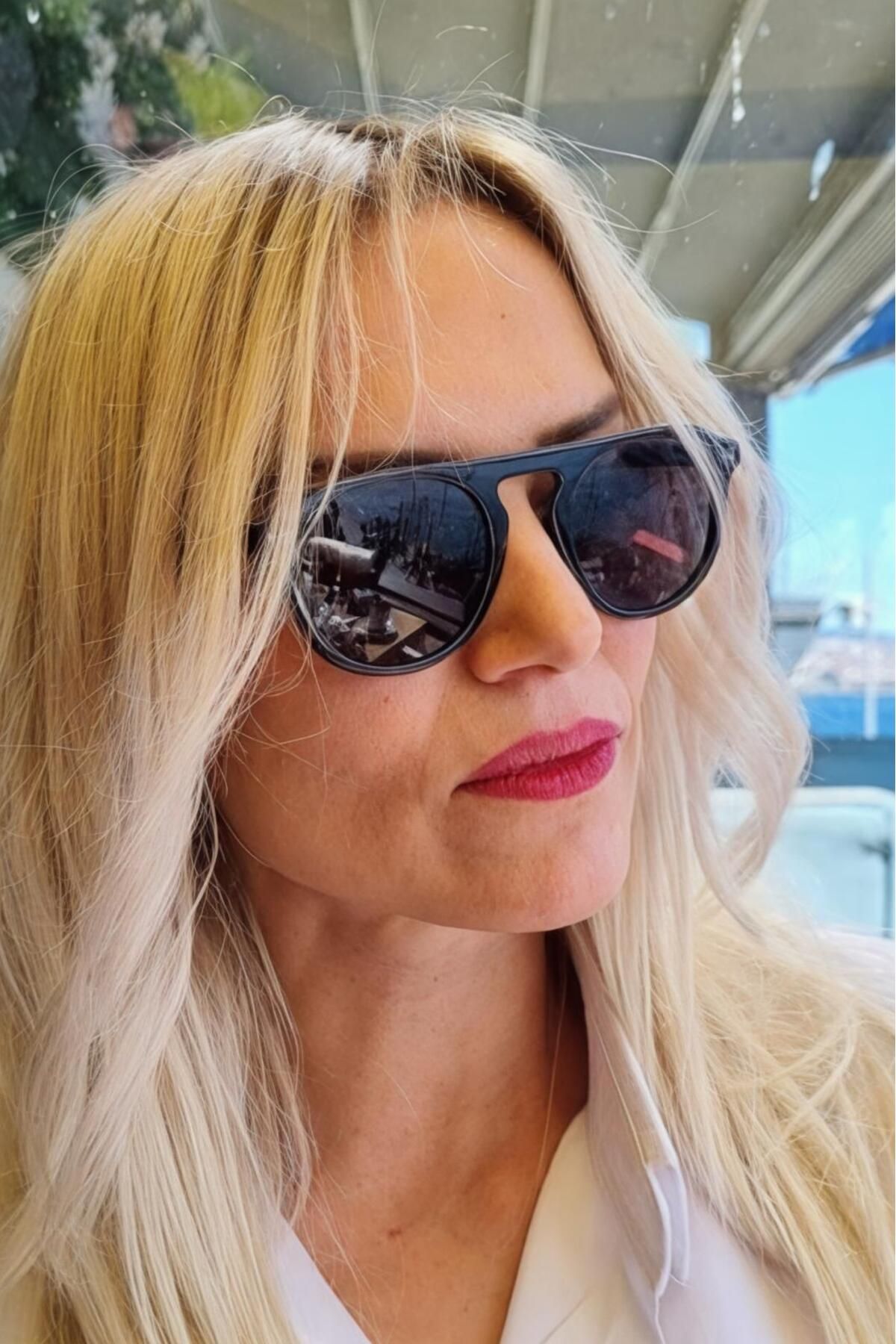 Uniquetrenders Unixex Jackie Yuvarlak Model Vintage Güneş Gözlüğü