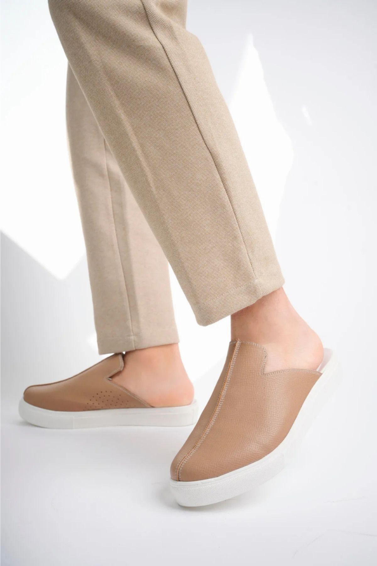 bellaista-Men's Orthopedic Soft Sole Sabo Slippers 2