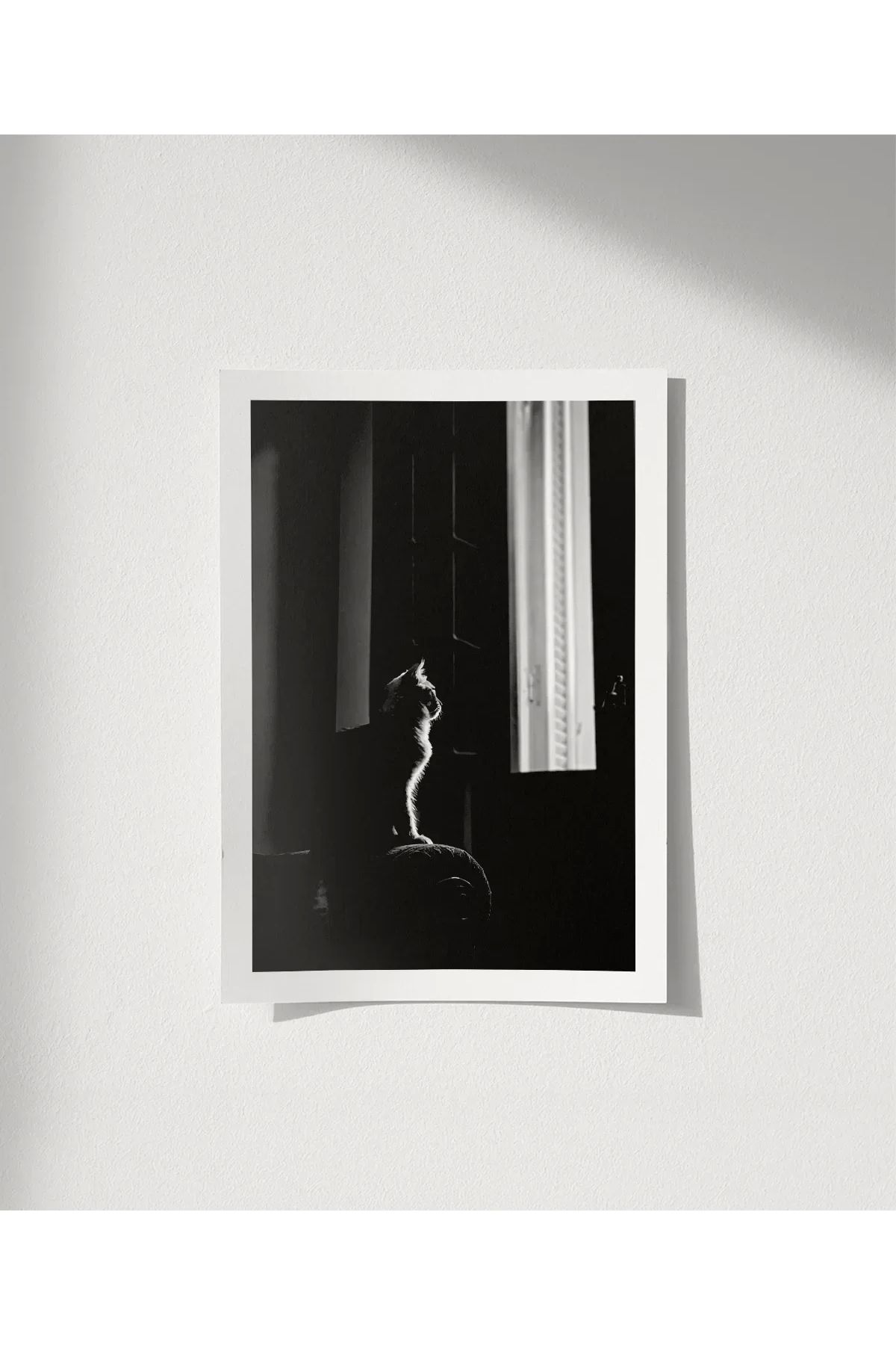 VOGLOO Çerçevesiz Poster Pencere Önünde Düşler