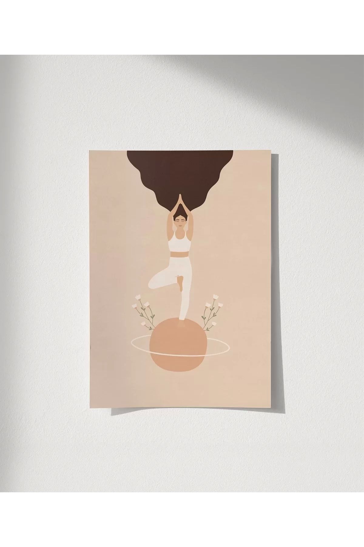VOGLOO Çerçevesiz Poster Gezegende Sükunet
