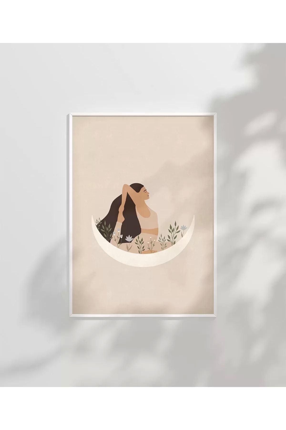 VOGLOO Çerçevesiz Poster Ruhun Çiçek Açtığı An
