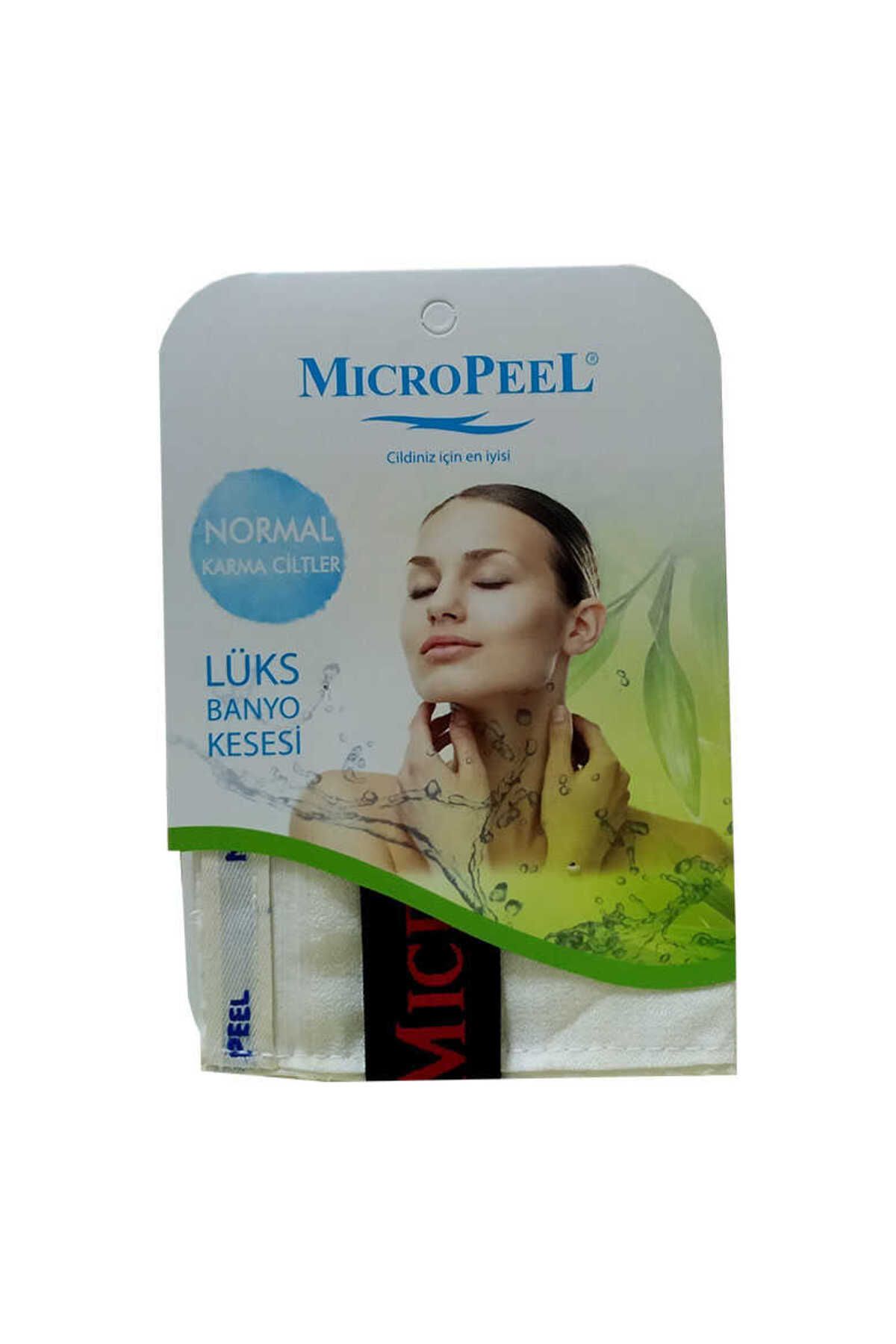 swilex İpek Karma Cilt İçin Banyo Kesesi Beyaz 16X25