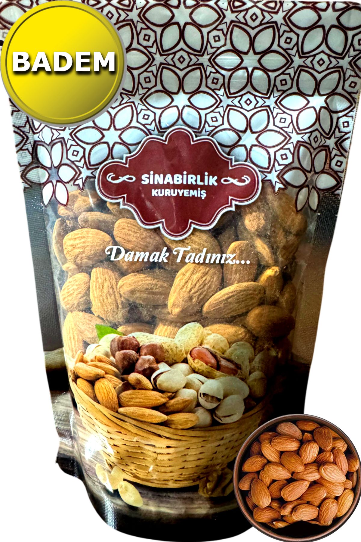 Sina birlik Badem Kavrulmuş 500 gram
