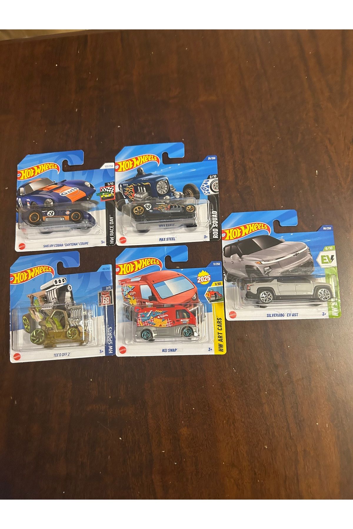 Hotwhells Hotwheels tekli arabalar 5li