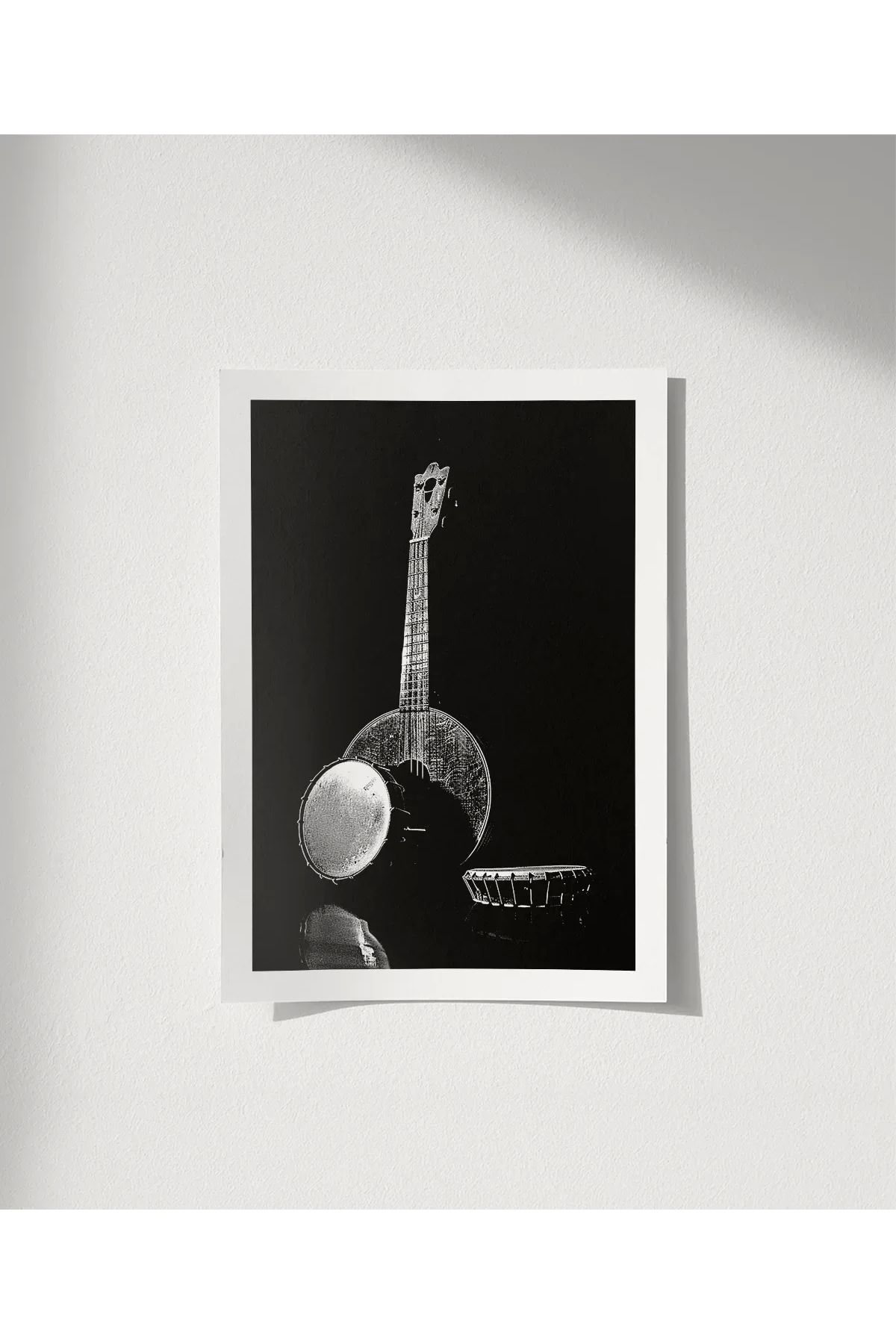 VOGLOO Çerçevesiz Poster Melodilerin Yansıması