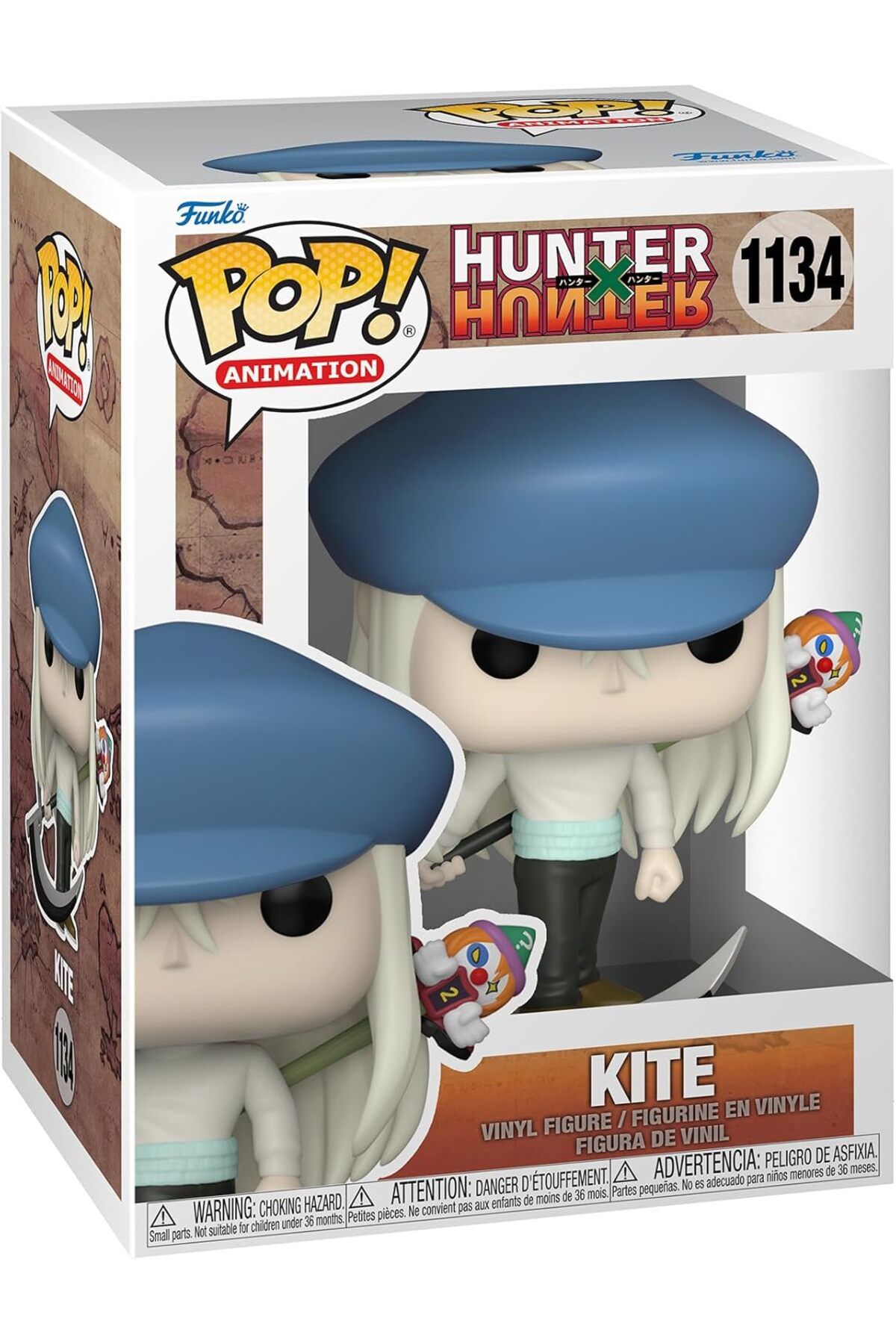 Funko Pop! Hunter x Hunter, Scythe ile Kite Vinil Koleksiyon Figürü 9,5 cm