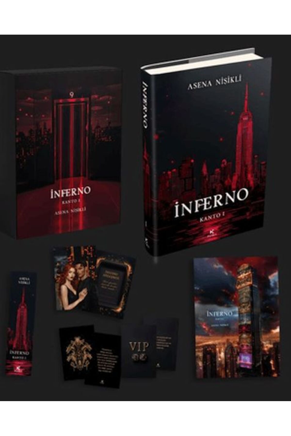 Destek Yayınları İnferno 1 Ciltli Kutulu Set