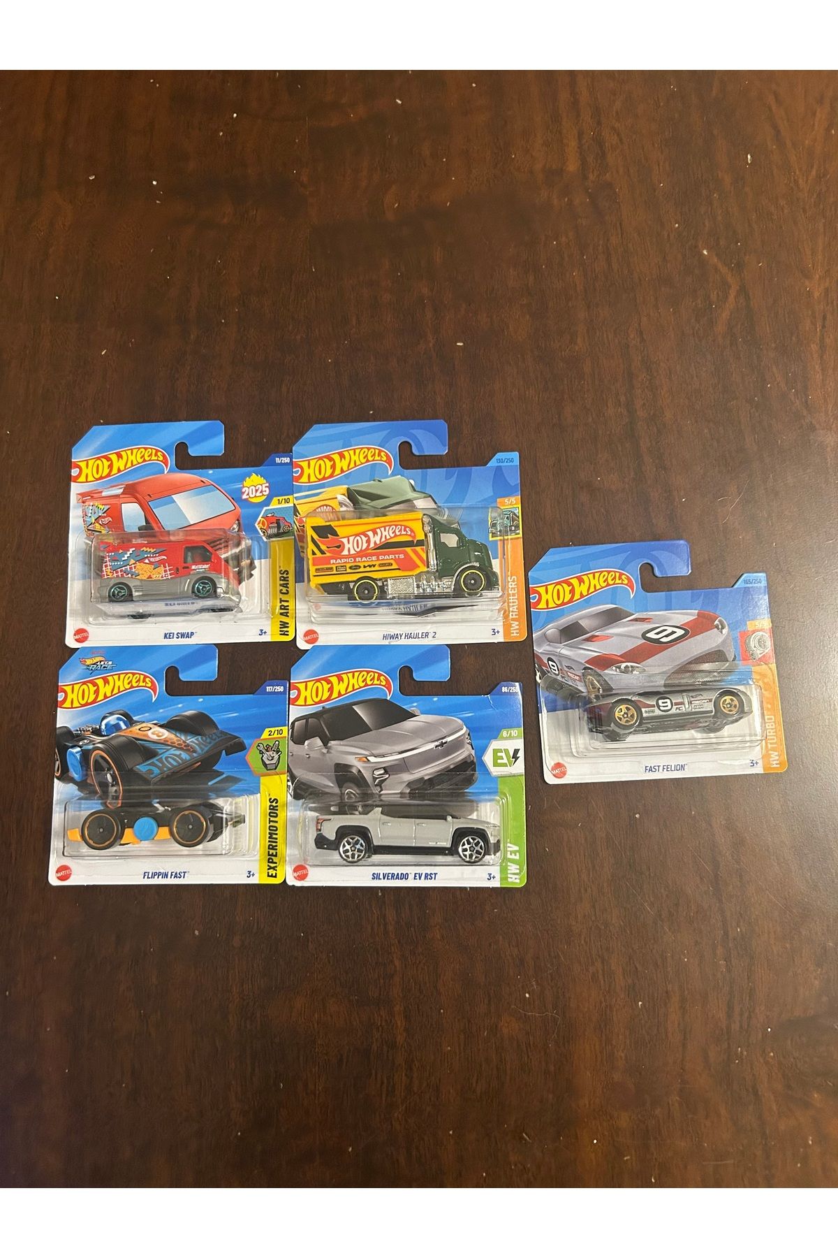 Hotwhells Hotwheels tekli arabalar 5li