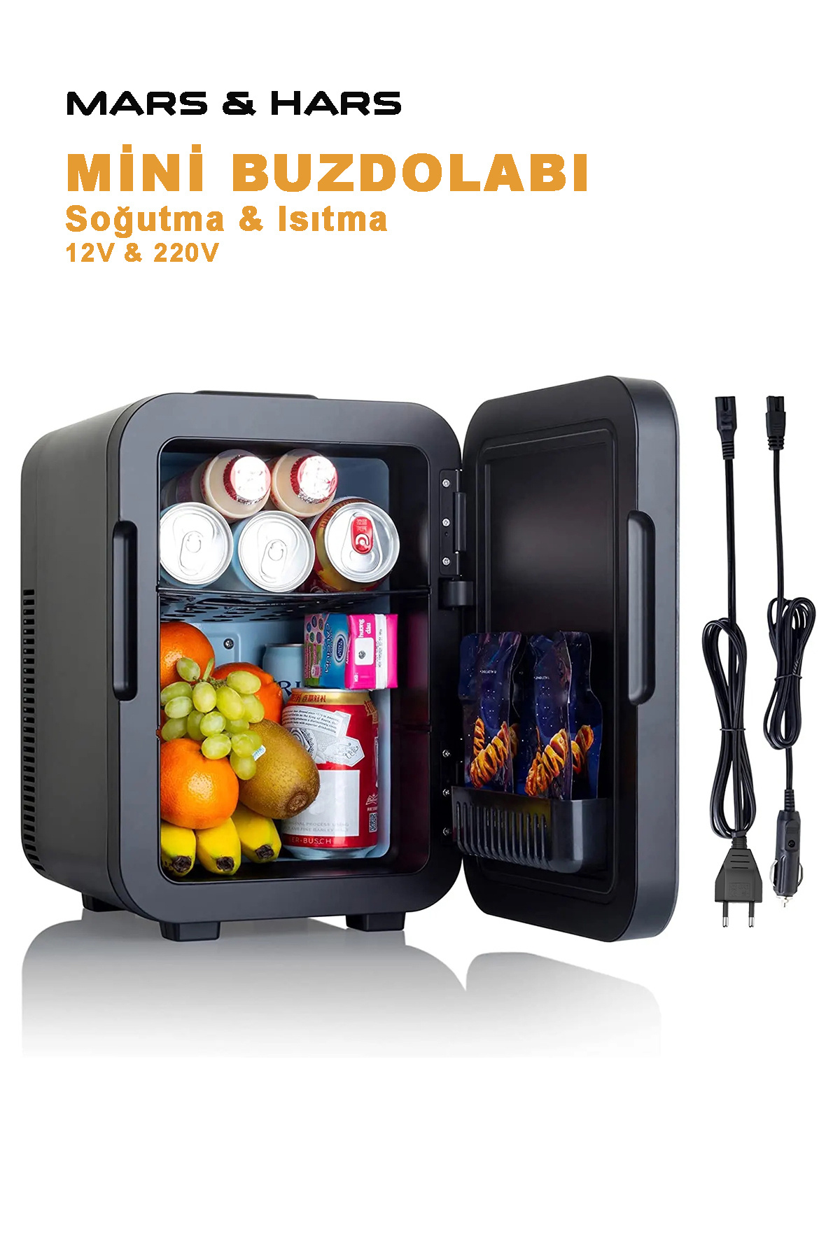 Mars & Hars 10 Lt. Buzdolabı Soğutma Ve Isıtma Özellikli 12v Ve 220v (KAHVE MAK.İÇİN SÜT HORTUM GİRİŞLİ) - Fiyatı, Yorumları