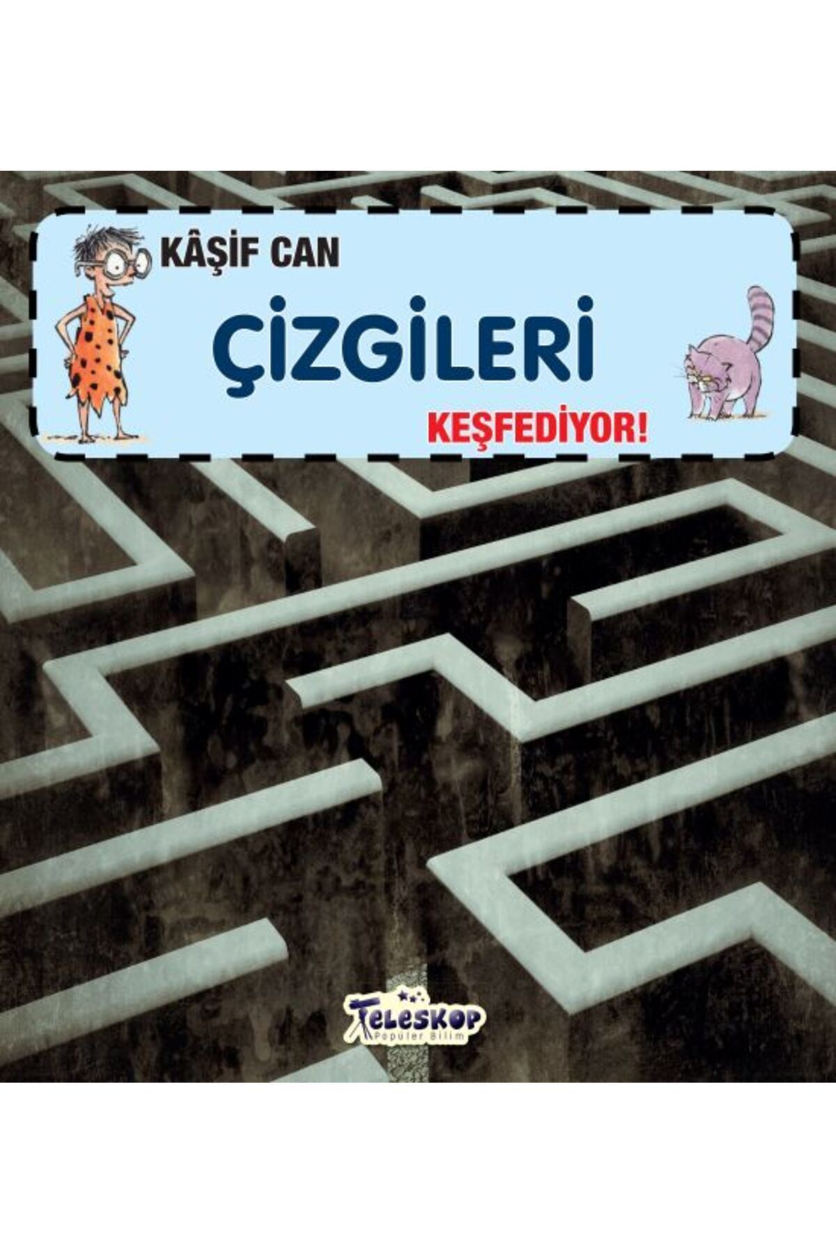 Destek Yayınları Kaşif Can Çizgileri Keşfediyor