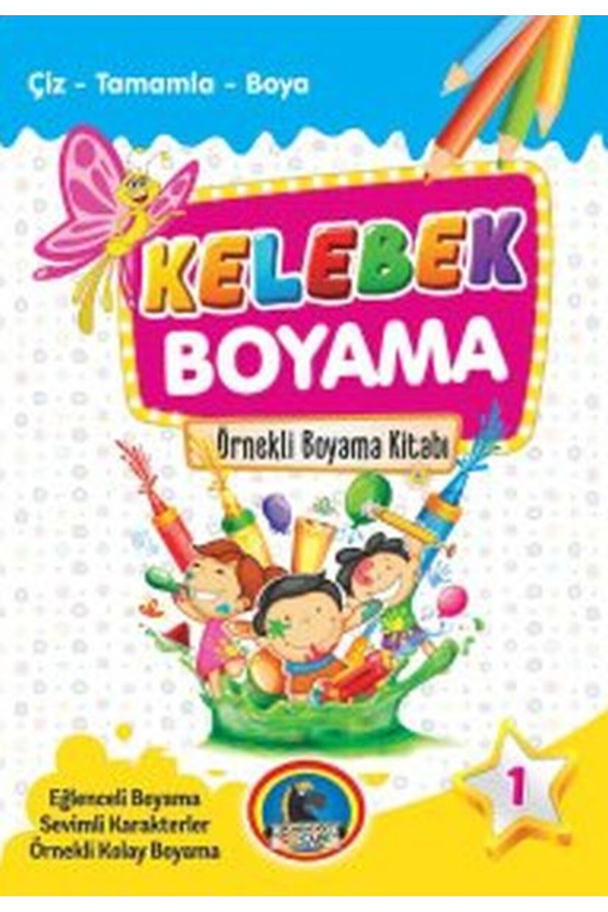 Karatay Yayınları Kelebek Boyama Kitabı 8 Takım