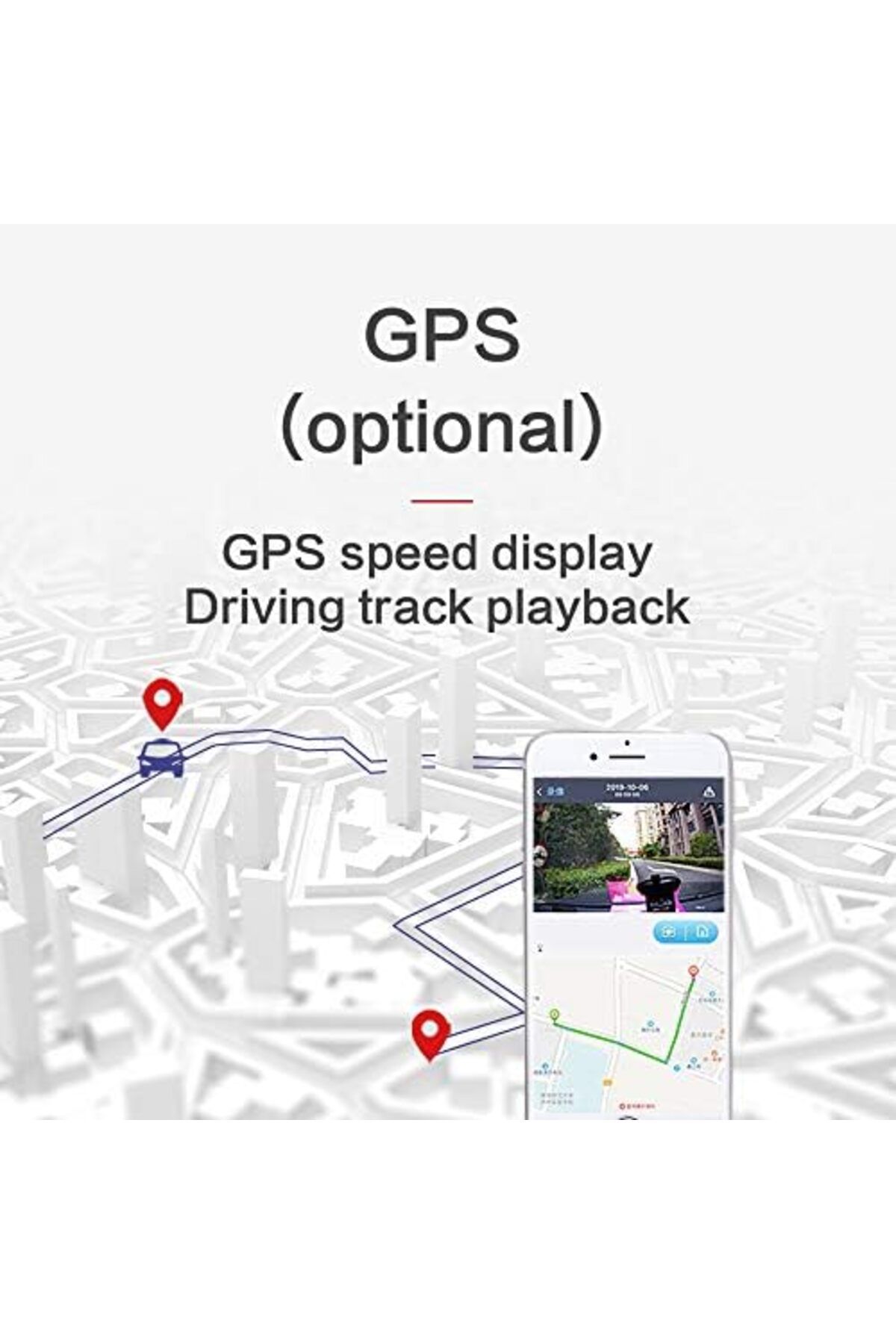 Hikvision-Hikvision Car Dashboard Camera 1600P30 Wide Angle 130° with G Sensor, Wi-Fi, WDR, Loop Recording 8