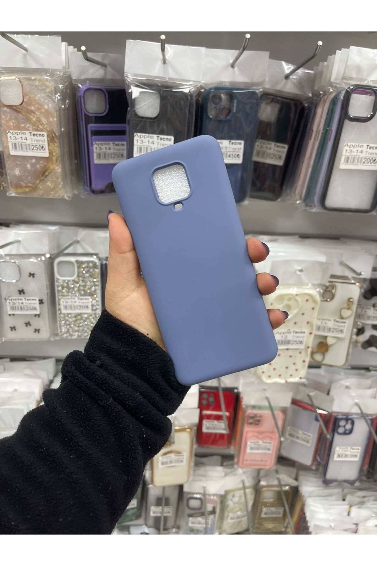 TECNOTREND Redmi Note 9 Pro/Note 9s Uyumlu Mara Lansman silikon kılıf