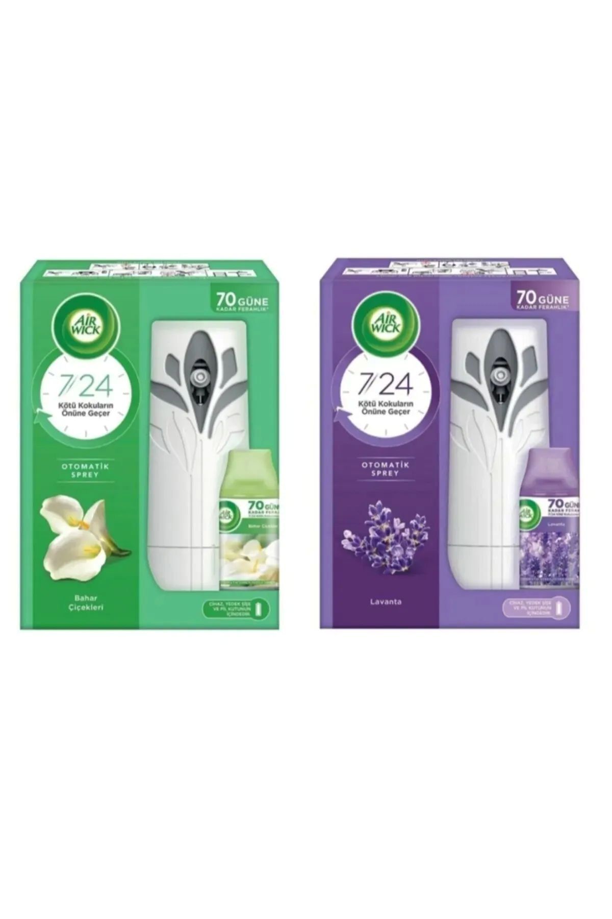 Air Wick Air Wİck Lavanta + Bahar Kokulu Sprey Freshmatik 250+250 Ml