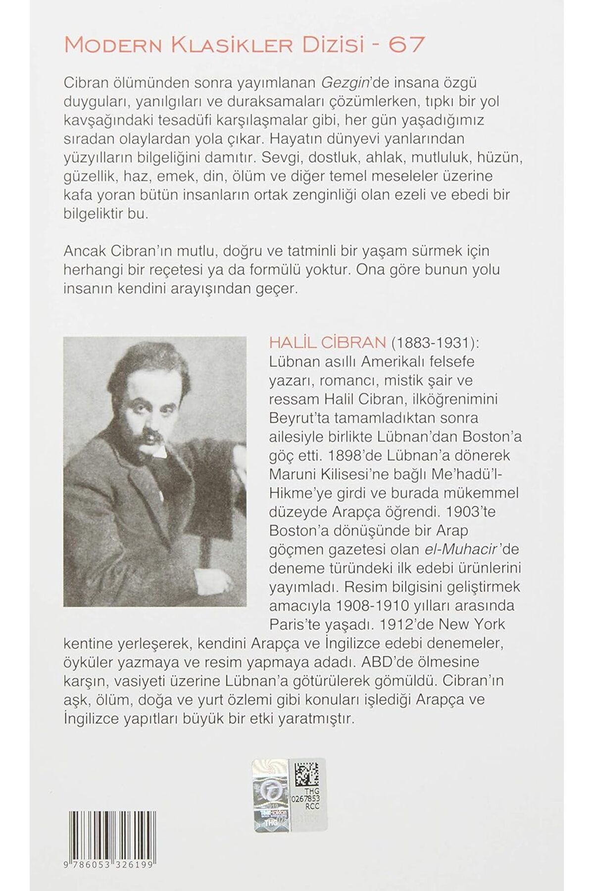 Bloomsbury-Călător - Halil Cibran 2