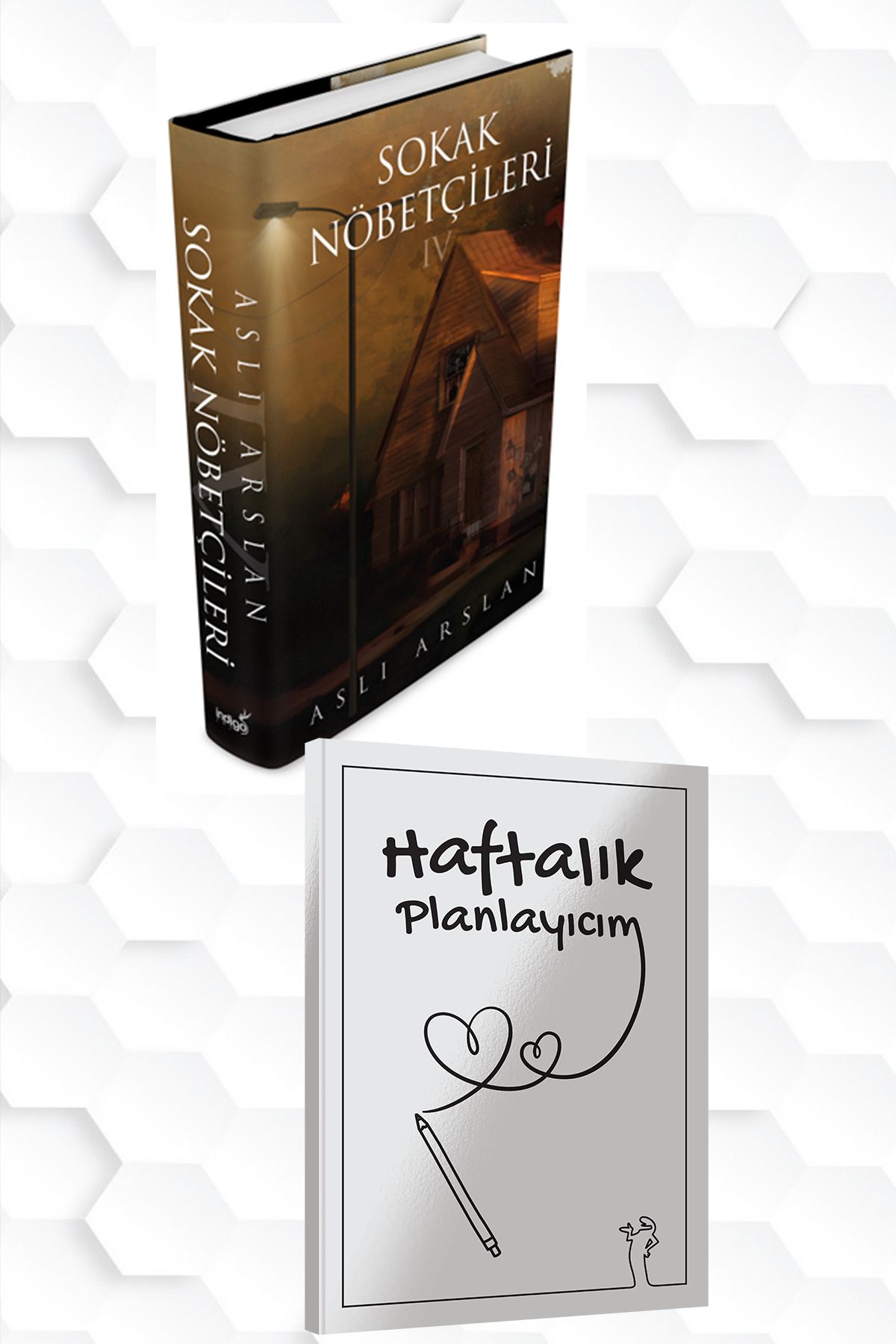 İndigo Kitap CİLTLİ-ASLI ARSLAN-SOKAK NÖBETÇİLERİ DÖRDÜNCÜ CİLT +HAFTALIK PLANLAYICIM (52 HAFTA) HEDİYE